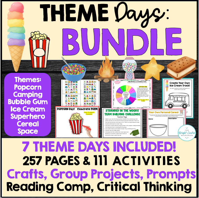 Theme Day BUNDLE for Elementary