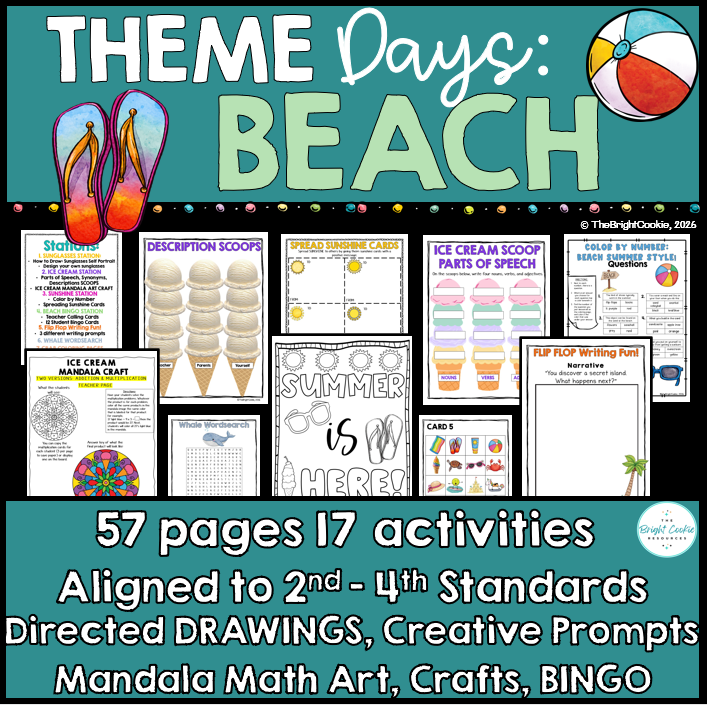 Beach Theme Day: Elementary Activities