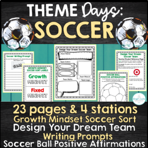 Sports Soccer Theme Day Activities
