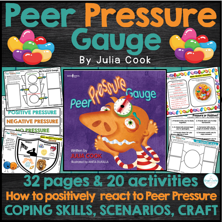 Peer Pressure Gauge by Julia Cook Activities