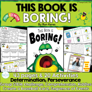 This Book is Boring by Ron Keres- Activities