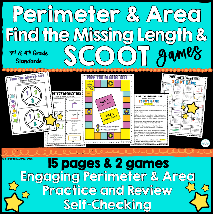 Perimeter and Area Games and Activities