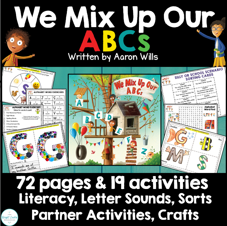 We Mix Up Our ABCs Book Companion Activities
