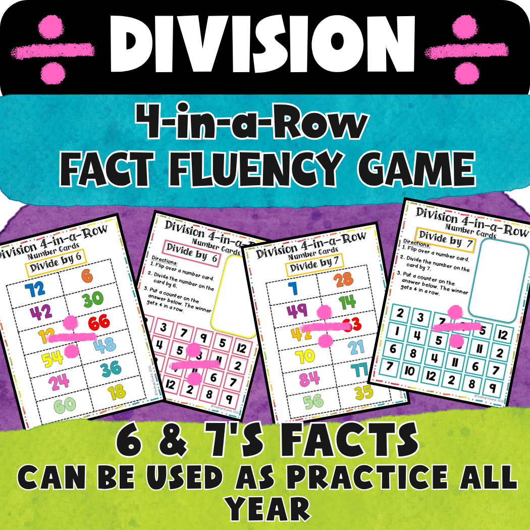 Division Fact Fluency Games - Image 3