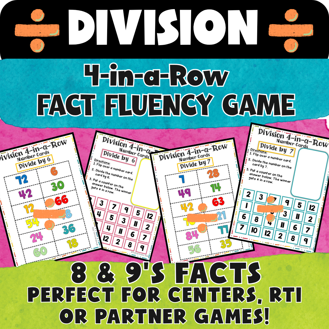 Division Fact Fluency Games - Image 4