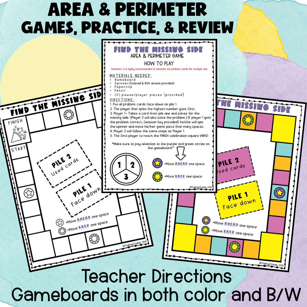 Perimeter and Area Games and Activities - Image 2