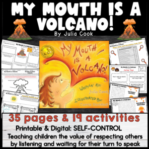 SEL Picture Book: My Mouth is a Volcano by Julia Cook