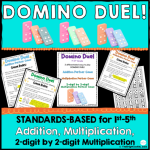 Domino Duel Math Fluency Games