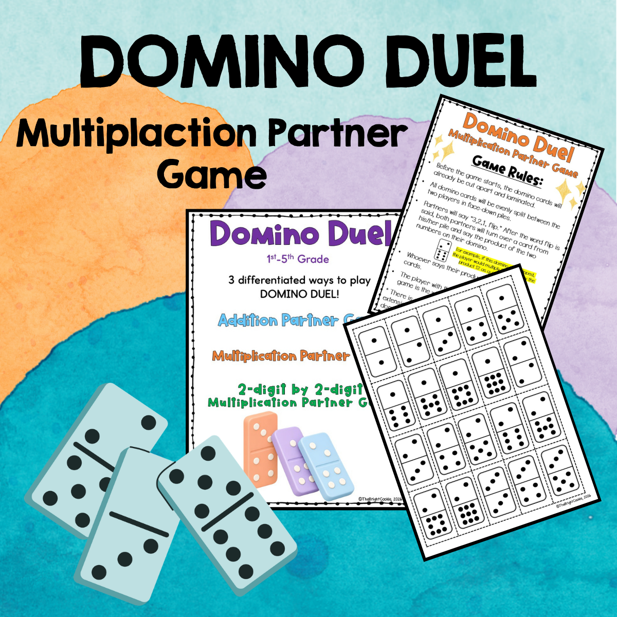 Domino Duel Math Fluency Games - Image 3