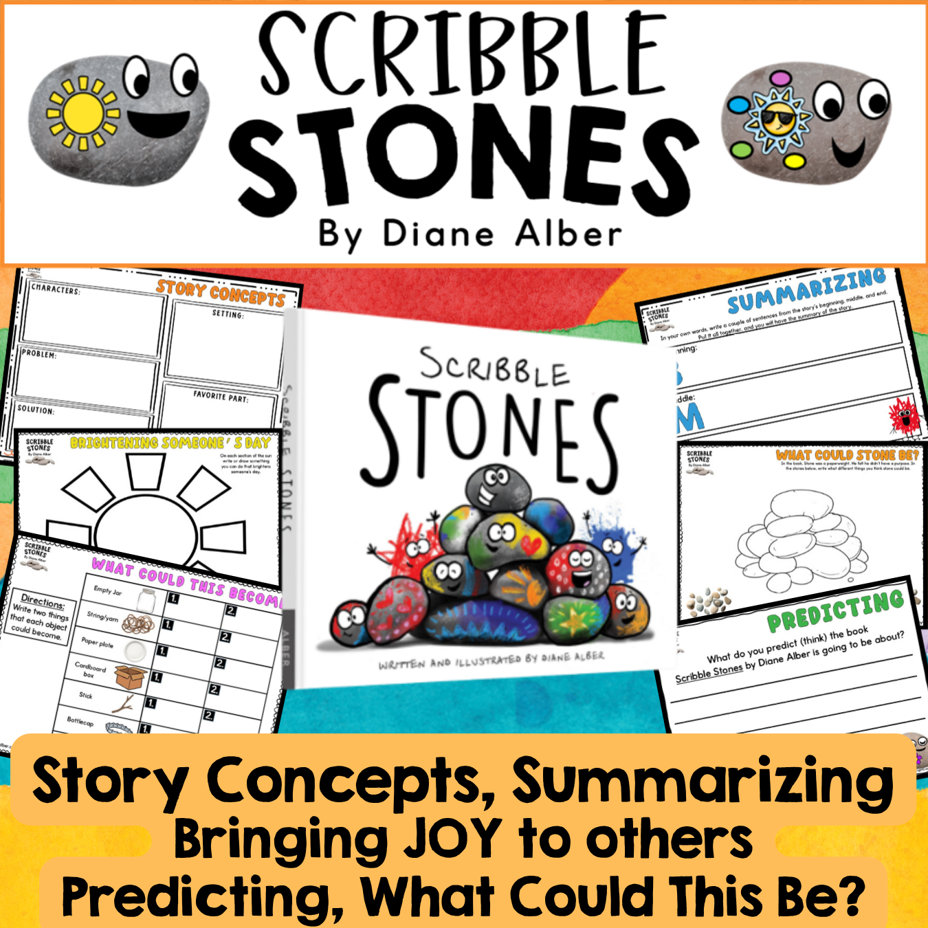 Scribble Stones by Diane Alber Book Companion Resource - Image 3
