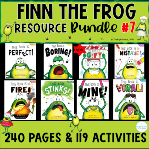 Ron Keres Finn the Frog Books- Activities, Craft, Lessons, SEL