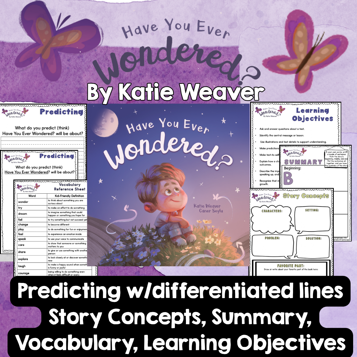 Have You Ever Wondered Katie Weaver Book Activities- Growth, Bravery, Reflection - Image 2
