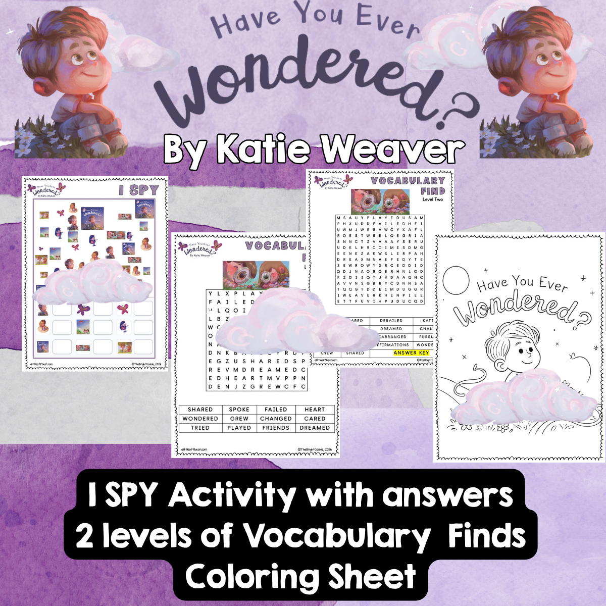 Have You Ever Wondered Katie Weaver Book Activities- Growth, Bravery, Reflection - Image 4